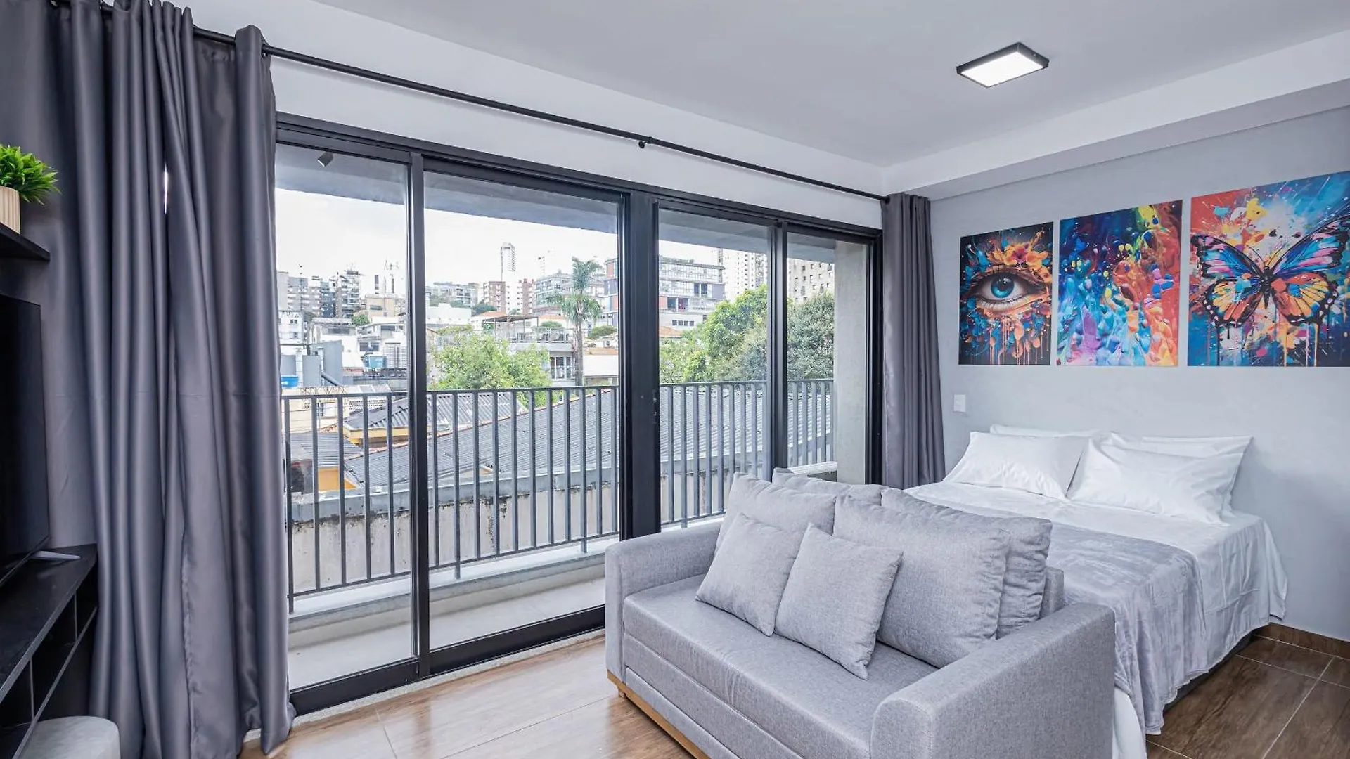 Appartamento Studio 210 Vila Madalena Luxuoso Completo San Paolo